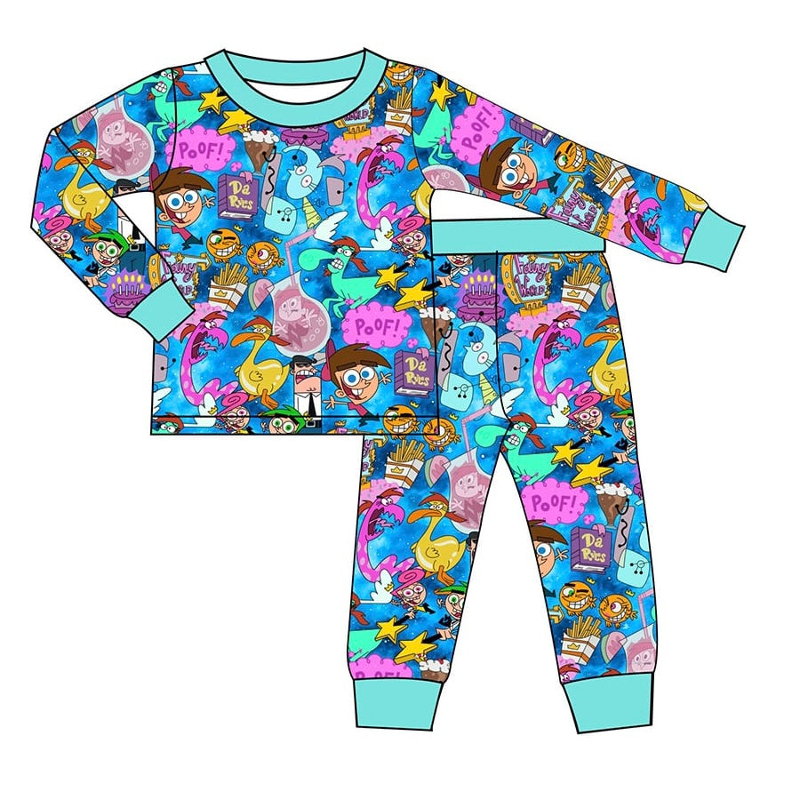 Odd Parents Bamboo Long Sleeve/Pant Set