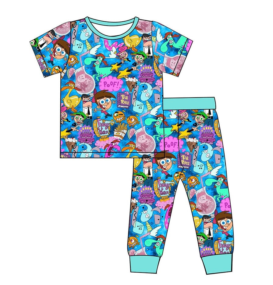 Odd Parents Bamboo Short Sleeve/Pant Set