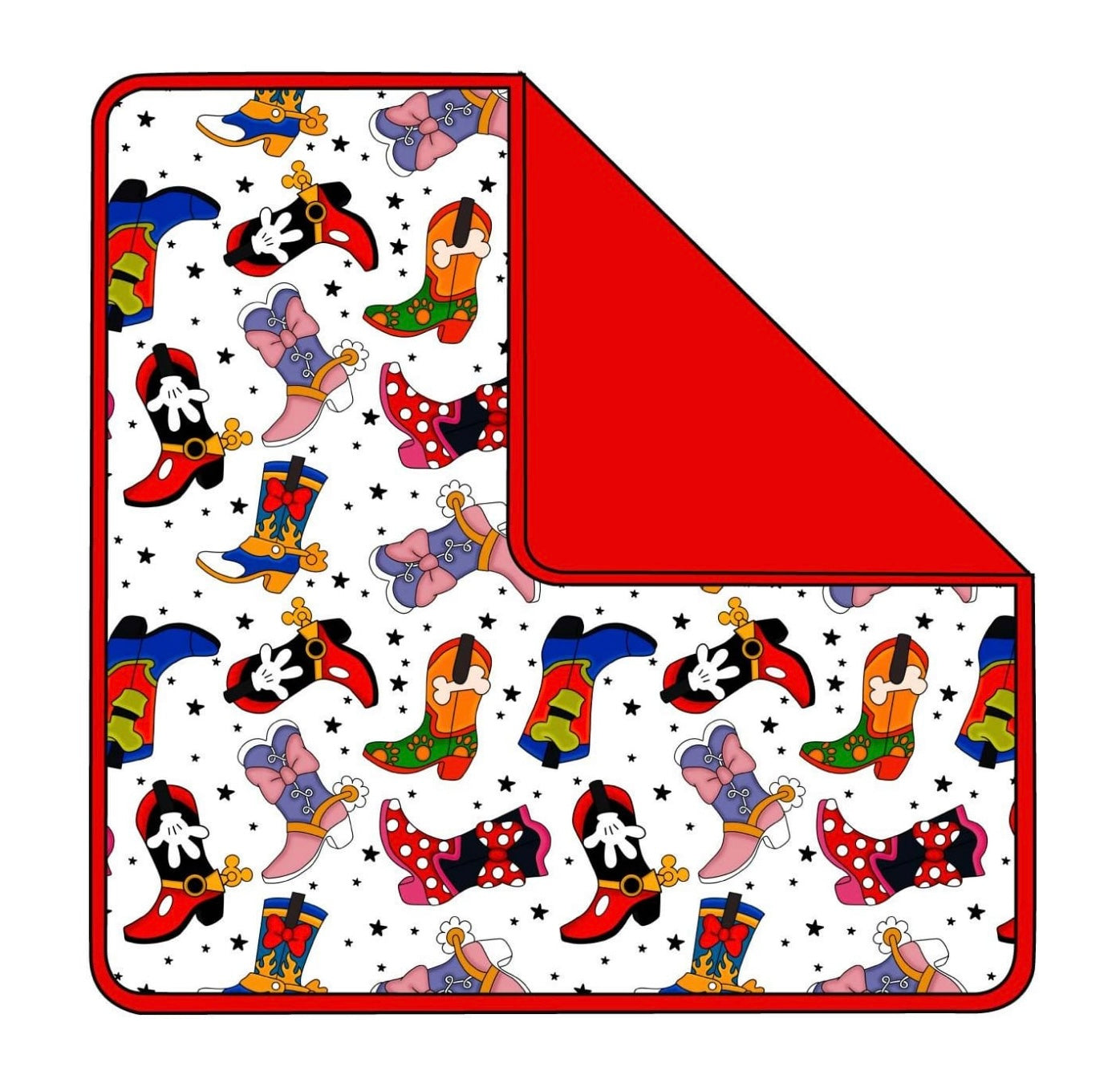 Character Cowgirl Bamboo Blanket