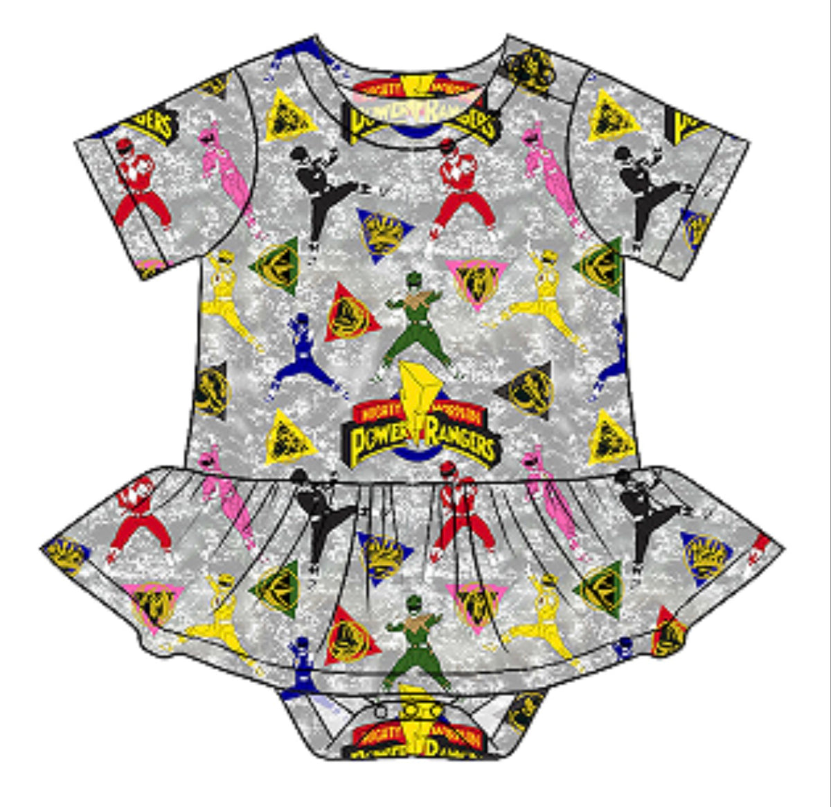 Power Rangers Bodysuit Twirl