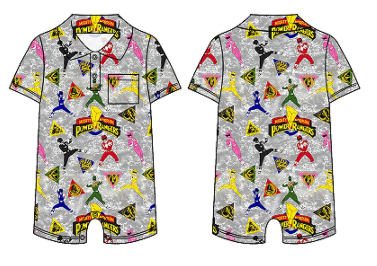 Power Rangers Collared Shortie