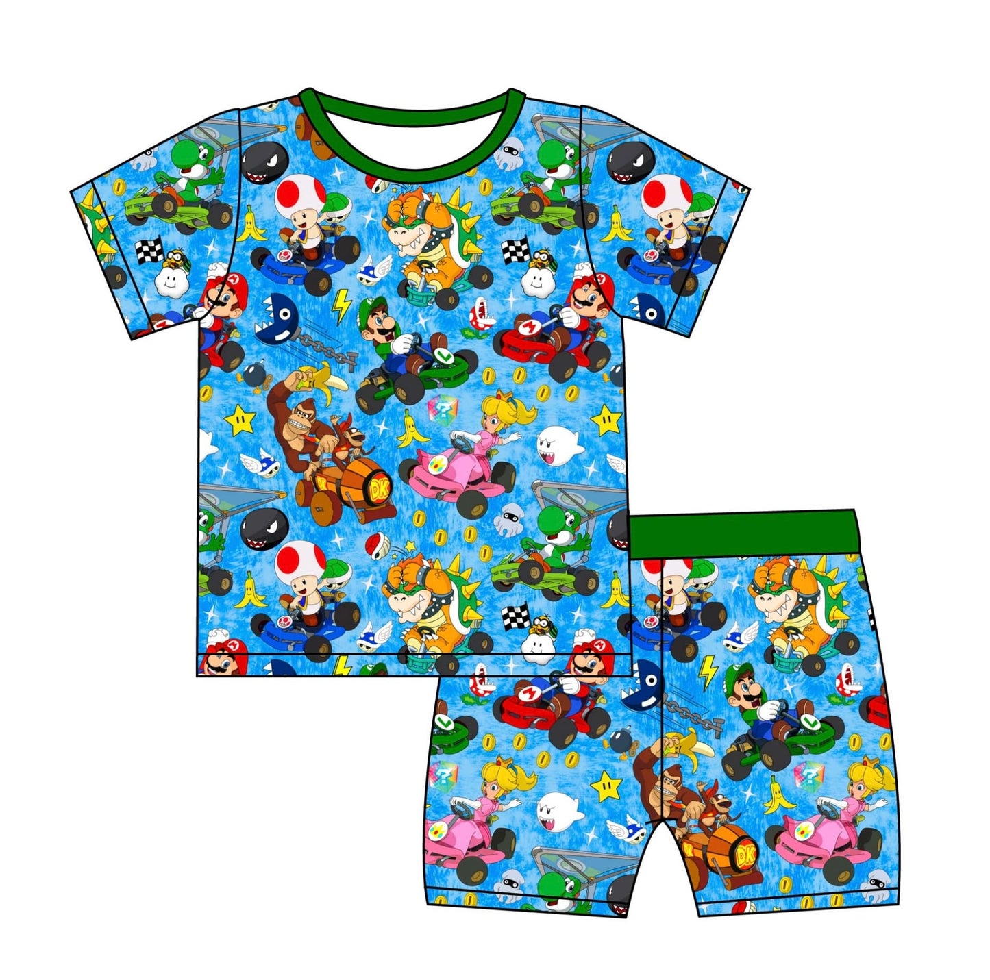 Gaming Bamboo Short Set
