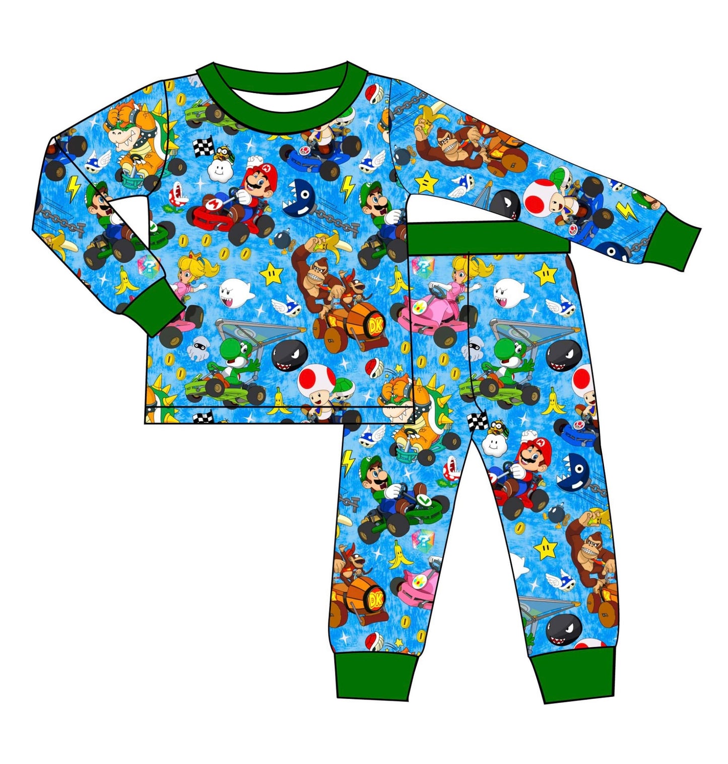 Gaming Bamboo Long Sleeve/Pant Set