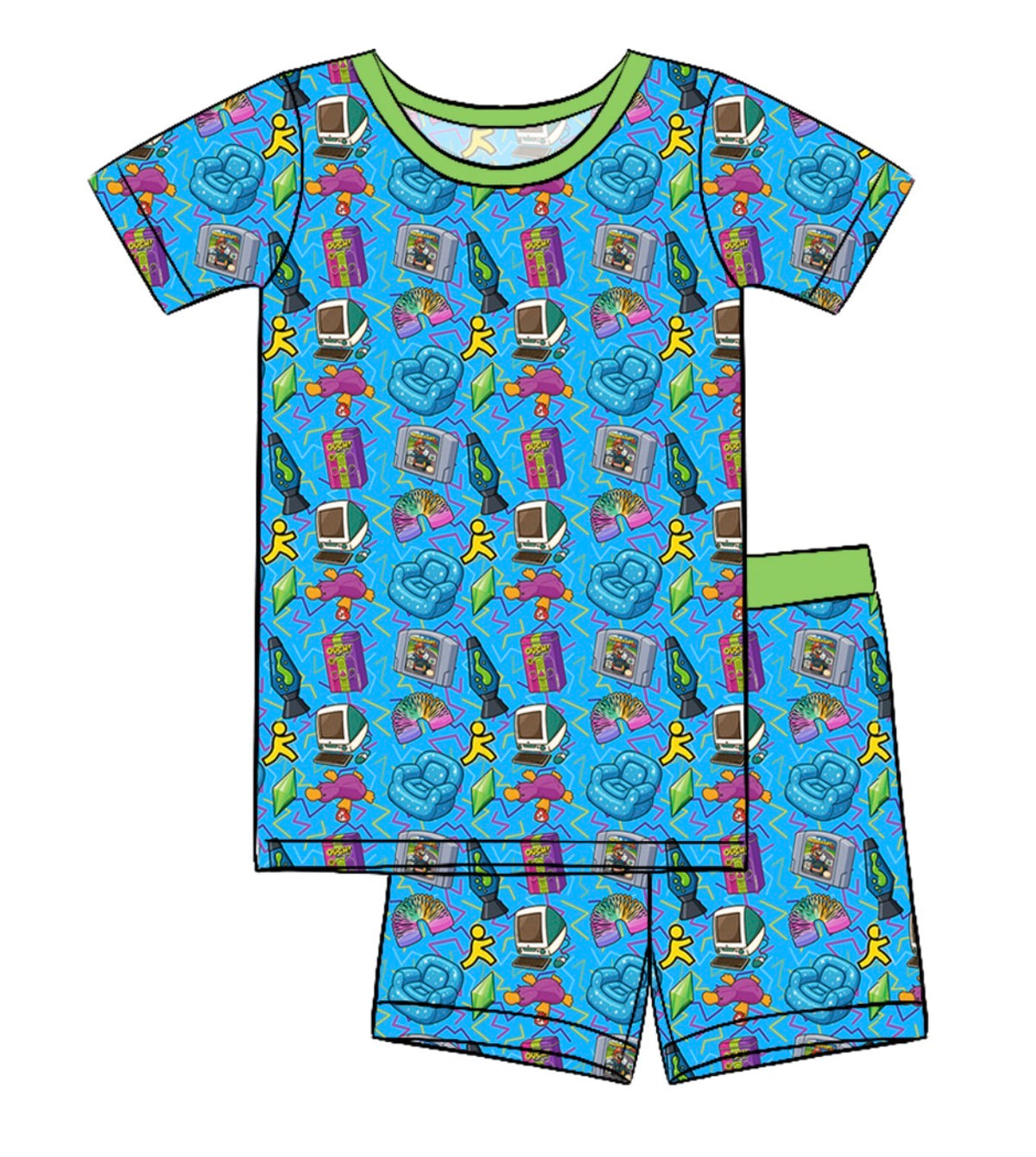 I Love the 90’s Short Set