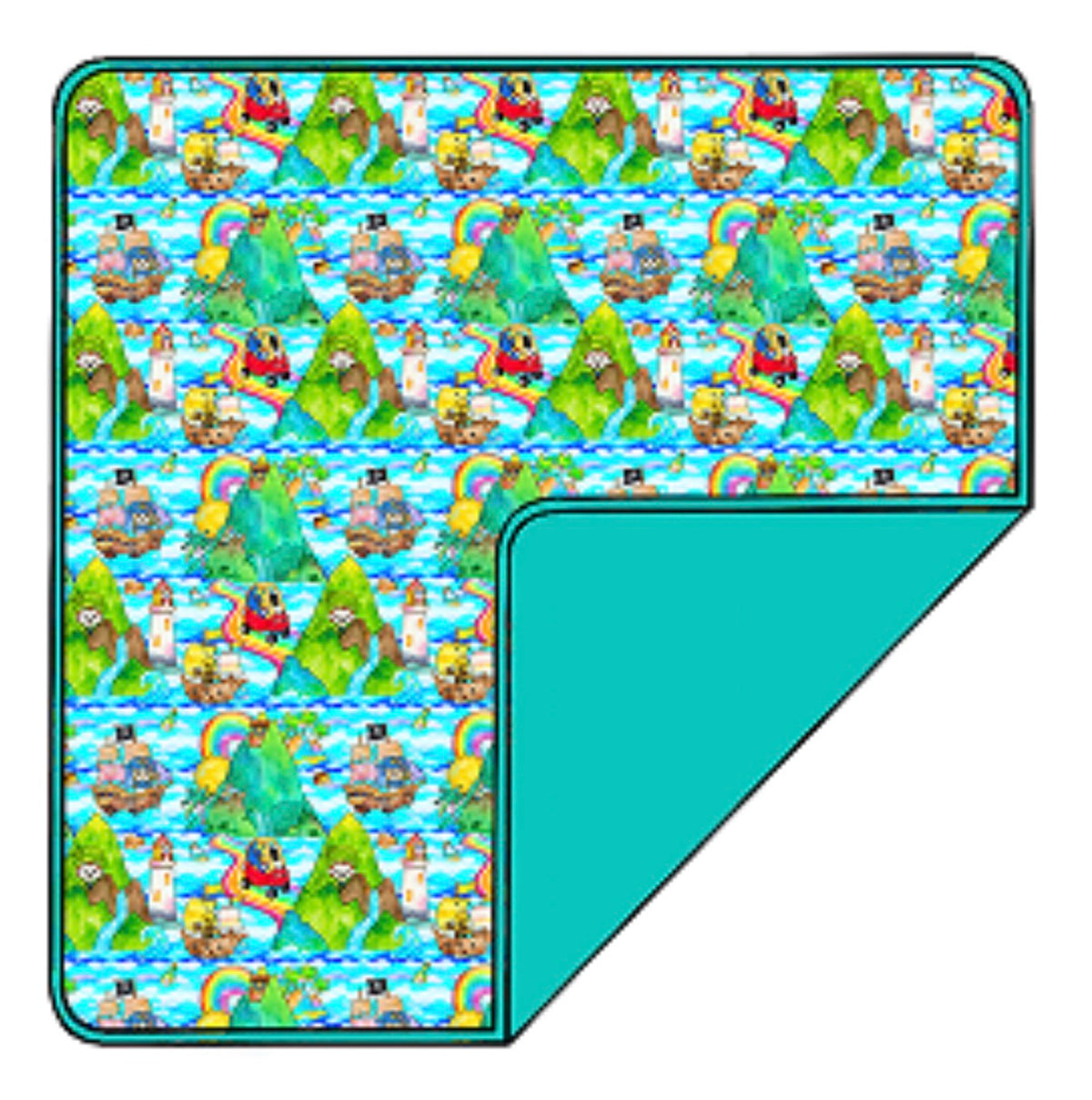Cereal Island 30x40 Bamboo Blanket