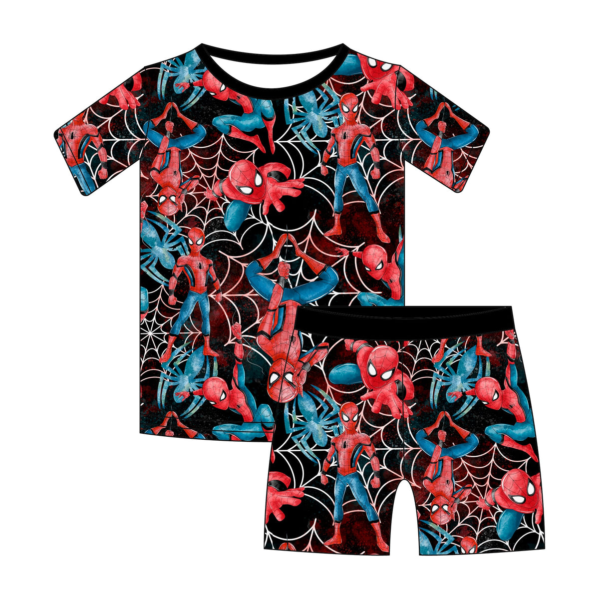 Spiderman Short Set